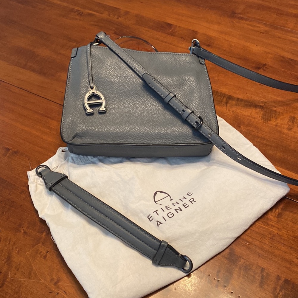 Etienne Aigner crossbody with additional hand strap